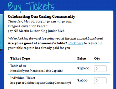 how to make fundraiser tickets